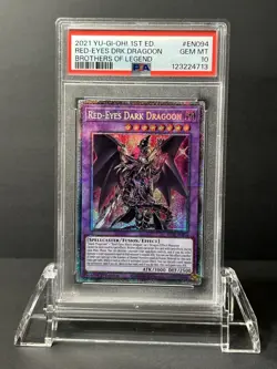 Yugioh Red-Eyes Dark Dragoon BROL -EN094 Starlight Rare PSA 10 - Image 1