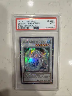 PSA9 Brionac, Dragon of the Ice Barrier English DT Yu-Gi-Oh! - Image 1