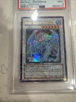 PSA9 Brionac, Dragon of the Ice Barrier English DT Yu-Gi-Oh! - Image 4