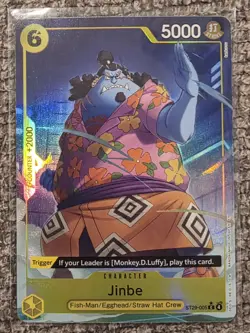 Jinbe ST29-005 Alt Art Starter Deck Promo One Piece Card English - Image 1