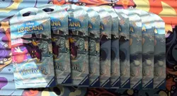 10 Disney Lorcana Winterspell Sleeved Booster Packs - Image 1