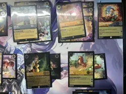 Disney Lorcana Amber Steel Deck Lots Of Foils Read Description - Image 3