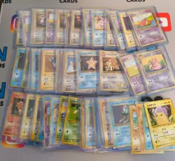 50 Random Japanese Pokemon Card Bundle Original Pocket Monsters Vintage Old Back - Image 1