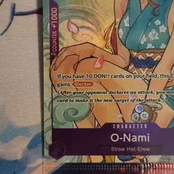 O-Nami (Illustration Box Vol.1) OP05-062 Sealed One Piece Promo Card NM English - Image 4