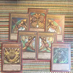 Yu-Gi-Oh! Exodia 7 Card Lot: Forbidden One, Legendary Exodia Incarnate, Necross - Image 1