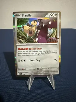 Pokemon Card Mawile SVP039 Obsidian Flames Black Star Promo Holo Near Mint - Image 1