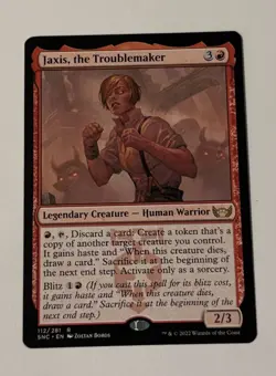 MTG Jaxis, the Troublemaker - Streets of New Capenna NM - Image 1