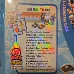 DUEL MASTERS 2-Player Starter Set Trading Card Game - Two Decks TCG NIB Sealed - Image 4