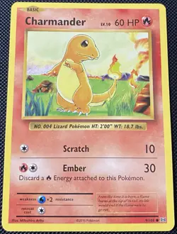Charmander 9/108 Evolutions Regular - Pokemon Card - Image 1