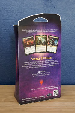 MTG Magic The Gathering Savage Hunger Brawl Deck new & sealed Jund - Image 2