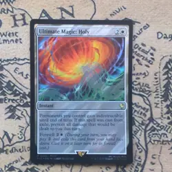 Ultimate Magic: Holy (Surge Foil) Commander: Final Fantasy Foil - Image 1