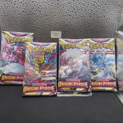Artset 4 Boosters Pokemon E&B - Origine Perdue - Sortie De Display Scelle FR #7 - Image 1