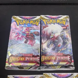 Artset 4 Boosters Pokemon E&B - Origine Perdue - Sortie De Display Scelle FR #7 - Image 4