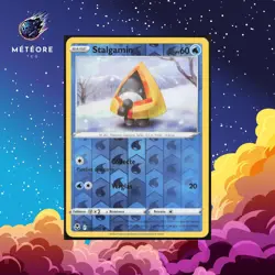 Carte Pokemon Stalgamin 041/195 Reverse Tempete Argentee Francais - Image 1