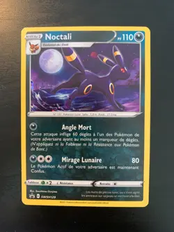 Carte Pokemon : Noctali SWSH129 Promo Epee & Bouclier Francaise - Image 1