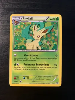 Carte Pokemon : Phyllali BW87 Promo Noir & Blanc Francaise - Image 1