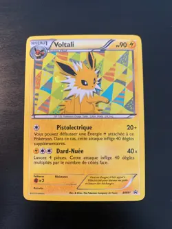 Carte Pokemon : Voltali BW91 Promo Noir & Blanc Francaise - Image 1