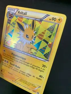 Carte Pokemon : Voltali BW91 Promo Noir & Blanc Francaise - Image 3
