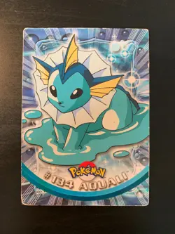 Carte Pokemon TOPPS Serie 1 Aquali Numero 134 Francaise - Image 1