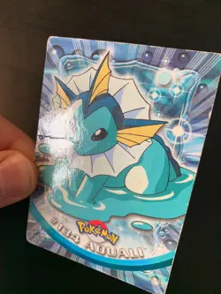 Carte Pokemon TOPPS Serie 1 Aquali Numero 134 Francaise - Image 2