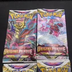 Artset 4 Boosters Pokemon E&B - Origine Perdue - Sortie De Display Scelle FR #3 - Image 2