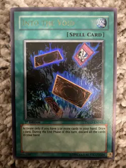 YUGIOH Into The Void TSHD-EN049 1st Edition Ultra Rare NM - Image 1