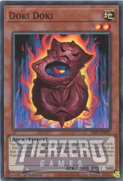 Yugioh Doki Doki SESL-EN037 Super Rare 1st Edition NM/LP - Image 1