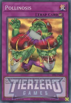 Yugioh Pollinosis SESL-EN059 Super Rare 1st Edition NM/LP - Image 1