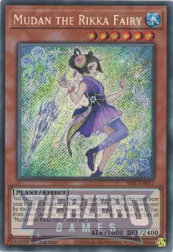 Yugioh Mudan the Rikka Fairy SESL-EN017 Secret Rare 1st Edition NM/LP - Image 1