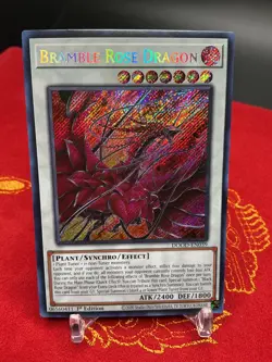 Bramble Rose Dragon DOOD-EN039 Yugioh Doom of Dimensions LP - Image 1