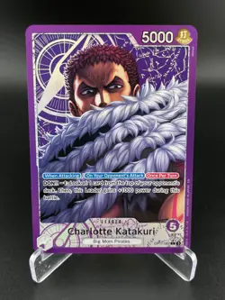 Charlotte Katakuri Alternate Art OP11-062 A Fist of Divine Speed One Piece NM - Image 1