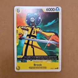 One Piece Brook (111) (OP09-111/229) OP09 Emperors in the New World NM TCG CCG - Image 1