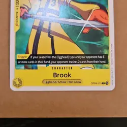 One Piece Brook (111) (OP09-111/229) OP09 Emperors in the New World NM TCG CCG - Image 3
