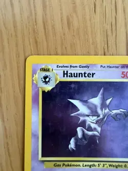 Haunter 6/62 Fossil Holo Rare Pokemon Card - Image 3