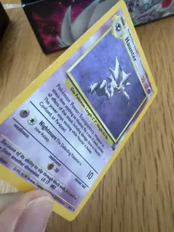 Haunter 6/62 Fossil Holo Rare Pokemon Card - Image 5