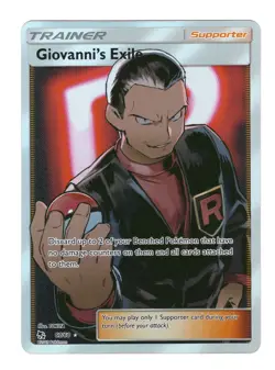 Giovanni's Exile Full Art - 67/68 - Hidden Fates - Pokemon Card NM - Image 1