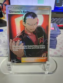 Giovanni's Exile Full Art - 67/68 - Hidden Fates - Pokemon Card NM - Image 3