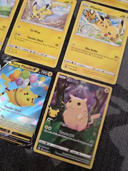 12 x Pikachu, Raichu Pokemon Card Lot! - Image 2