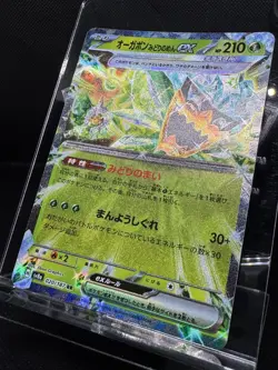 Teal Mask Ogerpon Ex 20/187 RR Terastal Festival-Near Mint-Japanese Pokemon Card - Image 3