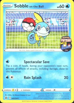 Pokemon TCG - Sobble on the Ball - (Pokemon Futsal) Miscellaneous Cards & Produc - Image 1
