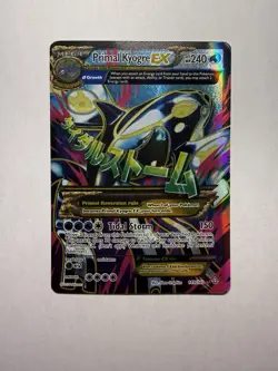 Pokemon Primal Kyogre EX 149/160 XY Primal Clash Ultra Rare Full Art Holo Card - Image 1
