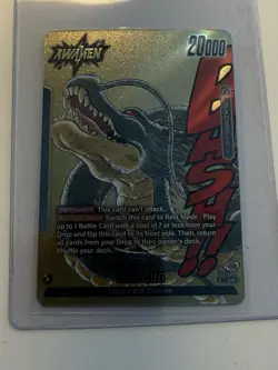 Shenron FB07-097 Leader Gold Manga Booster 02 Dragon Ball Card English - Image 1