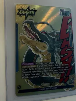 Shenron FB07-097 Leader Gold Manga Booster 02 Dragon Ball Card English - Image 2