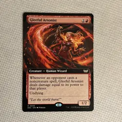 MTG [Gleeful Arsonist] Duskmourn: House of Horror #56 Reg Rare NM-M *Ships Free* - Image 1