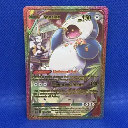 *Fake* TCG Snorlax VMAX Full Art Foil TG17/TG30 2022 Beast Card - Image 1