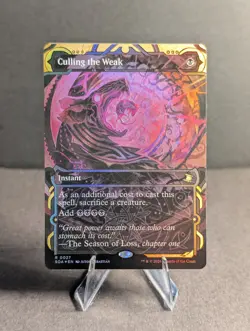 Secrets of Strixhaven: Mystical Archive #27 Culling the Weak Foil - Image 1