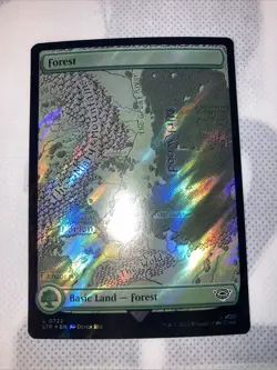 Forest (0722) (Surge Foil) Universes Beyond: the Lord of the Rings: X2 - Image 2