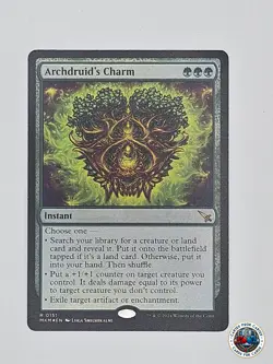 MTG - MKM - Archdruid's Charm - 151 - Foil - NM - Image 2