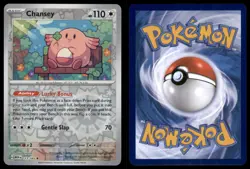Chansey 113/165 Rare 151 Pokemon TCG Reverse Holo NM - Image 3