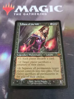 Mtg. Liliana of the Veil. Foil Retro Frame. Innistrad Remastered. Pack Fresh - Image 1